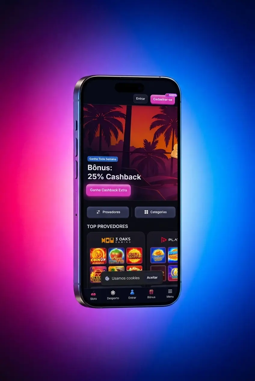 Guia de início de sessão na app móvel Win2Chill para Android e iOS com acesso à conta e bónus