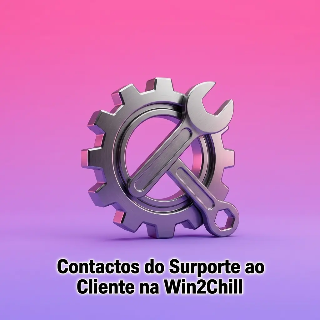 Equipa de suporte Win2Chill disponível 24/7 via chat, email e formulário para depósitos e levantamentos