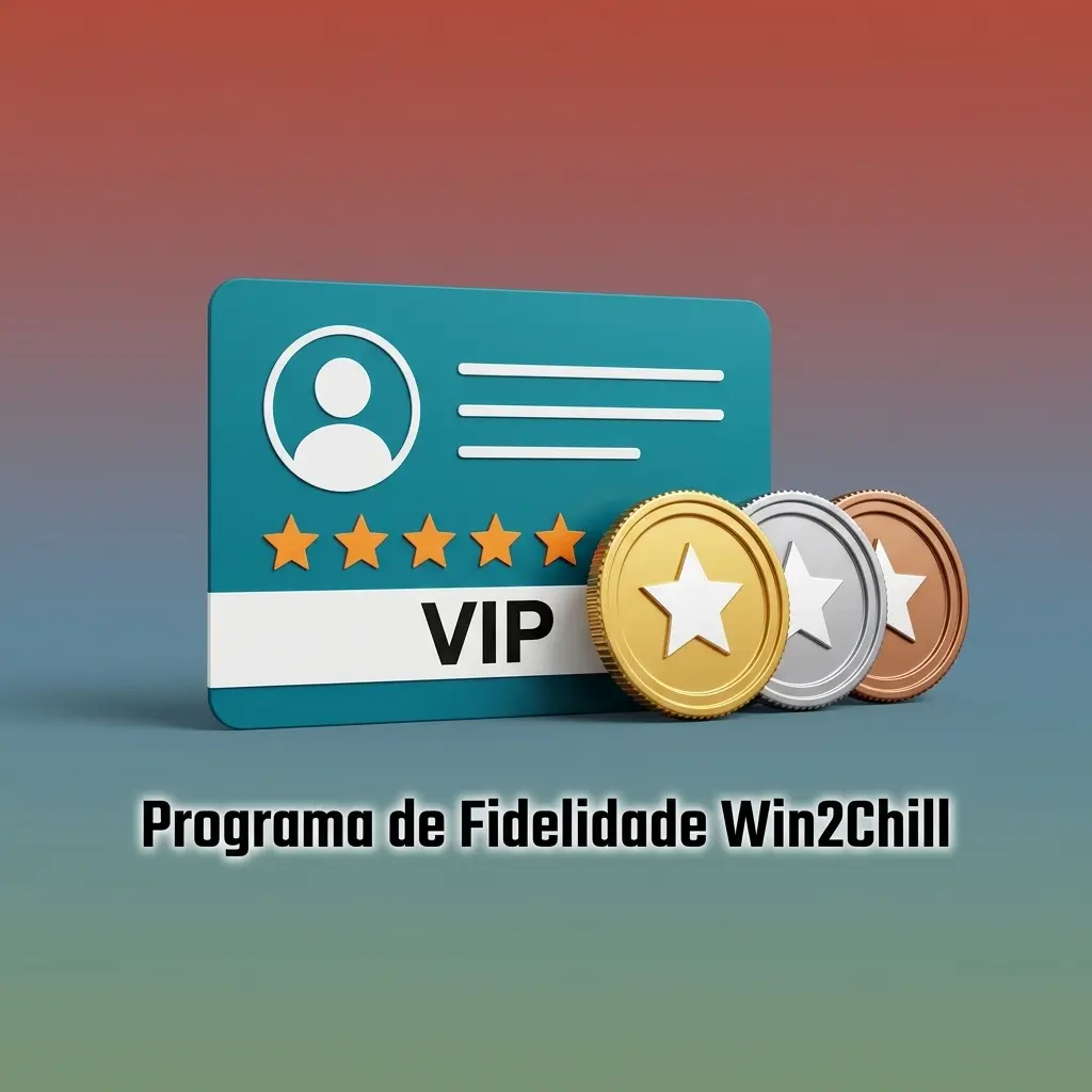 Programa de Fidelidade Win2Chill com 6 níveis: Bronze, Prata, Ouro, Platina, Diamante e Elite com cashback