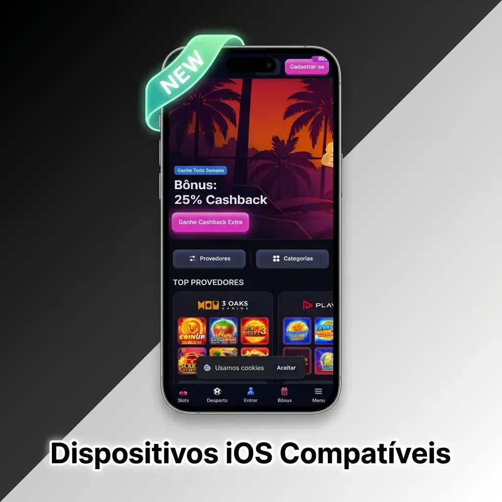 Lista de dispositivos iOS compatíveis com a aplicação Win2Chill, incluindo modelos iPhone e iPad suportados