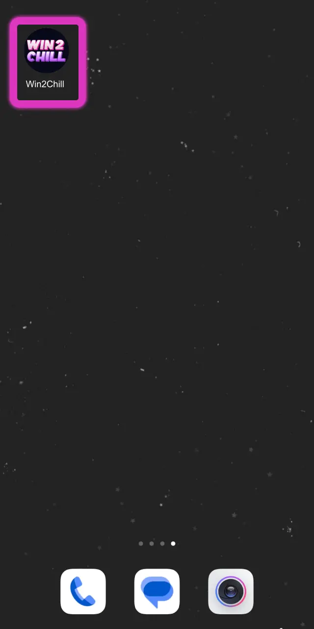 Abra o ficheiro APK Win2Chill, confirme a instalação e inicie a app no seu Android.