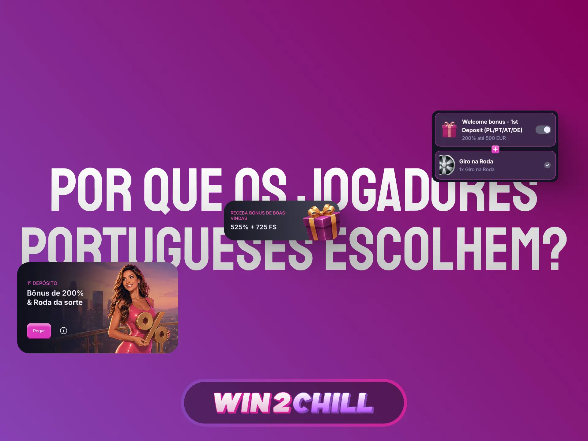 Razões pelas quais os jogadores portugueses escolhem a Win2Chill para jogar casino online.